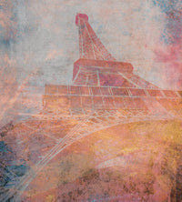 Dimex Eiffel Tower Abstract II Fotobehang 225x250cm 3 banen | Yourdecoration.nl
