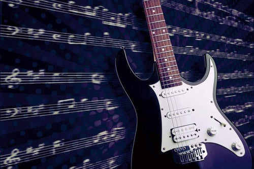 Dimex Electric Guitar Fotobehang 375x250cm 5 banen | Yourdecoration.nl