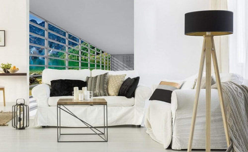 Dimex Empty Interior Fotobehang 225x250cm 3 banen Sfeer | Yourdecoration.nl