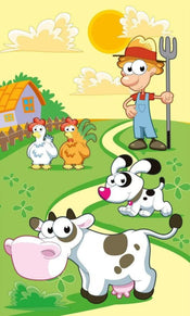 Dimex Farm Fotobehang 150x250cm 2 banen | Yourdecoration.nl