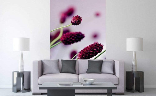 Dimex Floral Violet Fotobehang 150x250cm 2 banen Sfeer | Yourdecoration.nl