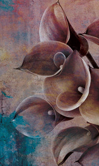Dimex Flower Abstract II Fotobehang 150x250cm 2 banen | Yourdecoration.nl
