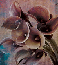 Dimex Flower Abstract II Fotobehang 225x250cm 3 banen | Yourdecoration.nl