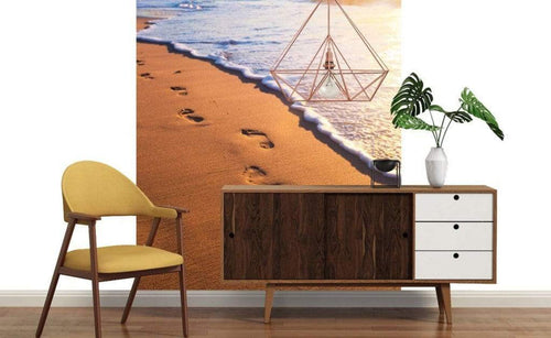 Dimex Footsteps Fotobehang 225x250cm 3 banen Sfeer | Yourdecoration.nl