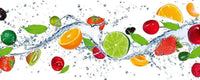 Dimex Fruits in Water Fotobehang 375x150cm 5 banen | Yourdecoration.nl