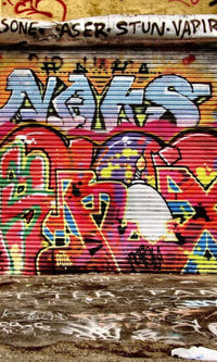 Dimex Graffiti Street Fotobehang 150x250cm 2 banen | Yourdecoration.nl