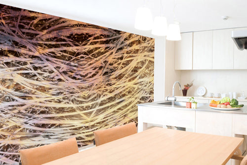 Dimex Hay Abstract I Fotobehang 375x250cm 5 banen sfeer | Yourdecoration.nl