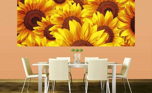 Dimex Helianthus Fotobehang 375x150cm 5 banen Sfeer | Yourdecoration.nl