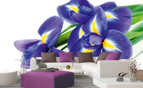 Dimex Iris Fotobehang 375x250cm 5 banen Sfeer | Yourdecoration.nl