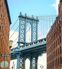 Dimex Manhattan Bridge Fotobehang 225x250cm 3 banen | Yourdecoration.nl