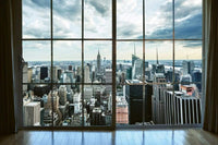 Dimex Manhattan Window View Fotobehang 375x250cm 5 banen | Yourdecoration.nl