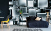 Dimex Metal Cubes Fotobehang 375x250cm 5 banen Sfeer | Yourdecoration.nl