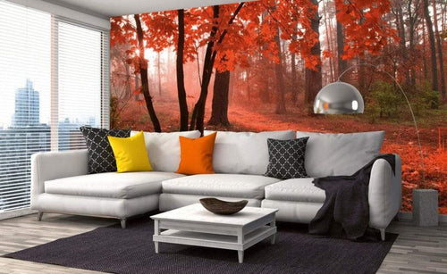 Dimex Misty Forest Fotobehang 375x250cm 5 banen Sfeer | Yourdecoration.nl