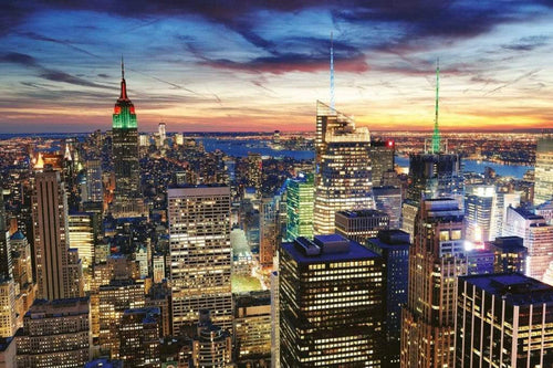 Dimex NY Skyscrapers Fotobehang 375x250cm 5 banen | Yourdecoration.nl