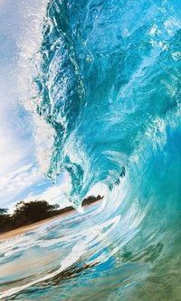 Dimex Ocean Wave Fotobehang 150x250cm 2 banen | Yourdecoration.nl