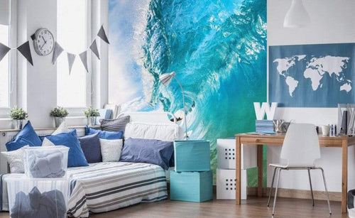Dimex Ocean Wave Fotobehang 225x250cm 3 banen Sfeer | Yourdecoration.nl