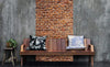 Dimex Old Brick Fotobehang 150x250cm 2 banen Sfeer | Yourdecoration.nl