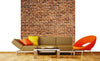 Dimex Old Brick Fotobehang 225x250cm 3 banen Sfeer | Yourdecoration.nl