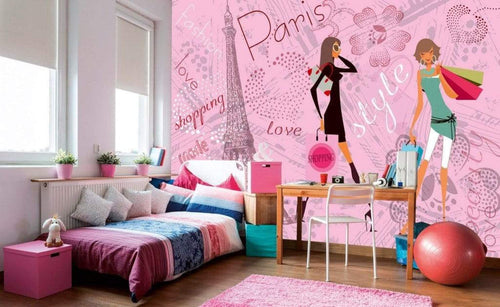 Dimex Paris Style Fotobehang 375x250cm 5 banen Sfeer | Yourdecoration.nl