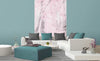 Dimex Pink Forest Abstract Fotobehang 150x250cm 2 banen sfeer | Yourdecoration.nl