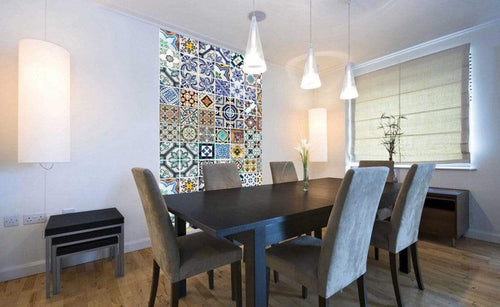 Dimex Portugal Tiles Fotobehang 150x250cm 2 banen Sfeer | Yourdecoration.nl