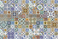 Dimex Portugal Tiles Fotobehang 375x250cm 5 banen | Yourdecoration.nl