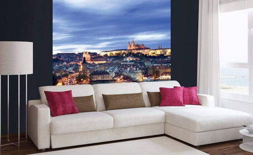 Dimex Prague Fotobehang 225x250cm 3 banen Sfeer | Yourdecoration.nl