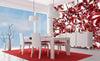 Dimex Red Crystal Fotobehang 225x250cm 3 banen Sfeer | Yourdecoration.nl