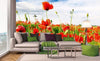 Dimex Red Poppies Fotobehang 375x250cm 5 banen Sfeer | Yourdecoration.nl