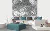 Dimex Roses Abstract II Fotobehang 225x250cm 3 banen sfeer | Yourdecoration.nl