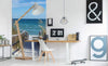 Dimex Sandy Boardwalk Fotobehang 150x250cm 2 banen Sfeer | Yourdecoration.nl