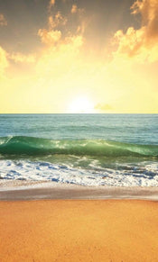 Dimex Sea Sunset Fotobehang 150x250cm 2 banen | Yourdecoration.nl