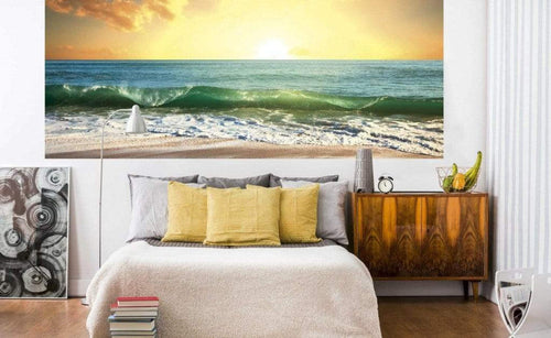 Dimex Sea Sunset Fotobehang 375x150cm 5 banen Sfeer | Yourdecoration.nl