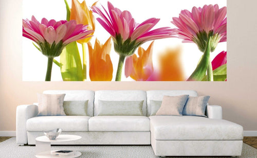 Dimex Spring Flowers Fotobehang 375x150cm 5 banen Sfeer | Yourdecoration.nl