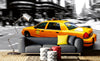 Dimex Taxi Fotobehang 375x250cm 5 banen Sfeer | Yourdecoration.nl