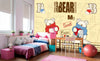 Dimex Teddy Bear Fotobehang 375x250cm 5 banen Sfeer | Yourdecoration.nl
