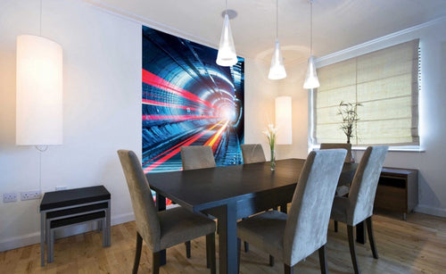 Dimex Tunnel Fotobehang 150x250cm 2 banen Sfeer | Yourdecoration.nl