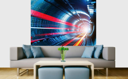 Dimex Tunnel Fotobehang 225x250cm 3 banen Sfeer | Yourdecoration.nl