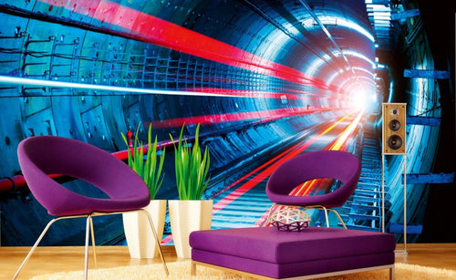 Dimex Tunnel Fotobehang 375x250cm 5 banen Sfeer | Yourdecoration.nl