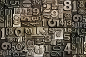 Dimex Typeset Fotobehang 375x250cm 5 banen | Yourdecoration.nl