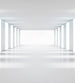 Dimex White Corridor Fotobehang 225x250cm 3 banen | Yourdecoration.nl