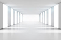 Dimex White Corridor Fotobehang 375x250cm 5 banen | Yourdecoration.nl