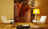Dimex Wine Barrels Fotobehang 225x250cm 3 banen Sfeer | Yourdecoration.nl