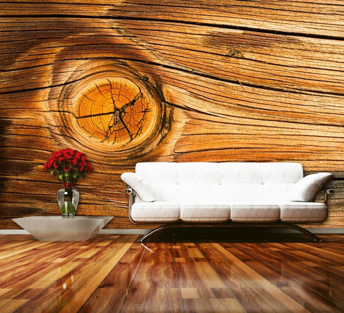 Dimex Wood Knot Fotobehang 375x250cm 5 banen Sfeer | Yourdecoration.nl