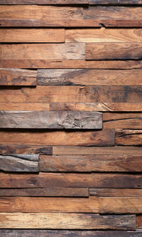 Dimex Wooden Wall Fotobehang 150x250cm 2 banen | Yourdecoration.nl