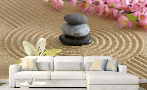 Dimex Zen Garden Fotobehang 375x250cm 5 banen Sfeer | Yourdecoration.nl