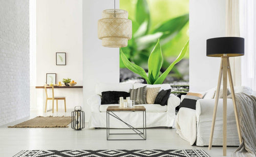 Dimex Zen Stones Fotobehang 150x250cm 2 banen Sfeer | Yourdecoration.nl
