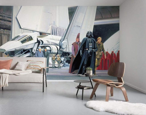 Komar Star Wars Classic RMQ Death Star Shuttle Dock Vlies Fotobehang 500x250cm 10 banen Sfeer | Yourdecoration.nl