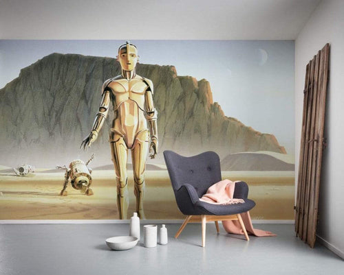 Komar Star Wars Classic RMQ Droids Vlies Fotobehang 500x250cm 10 banen Sfeer | Yourdecoration.nl