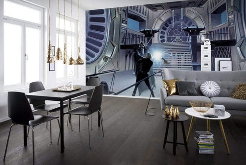 Komar Star Wars Classic RMQ Duell Throneroom Vlies Fotobehang 500x250cm 10 banen Sfeer | Yourdecoration.nl